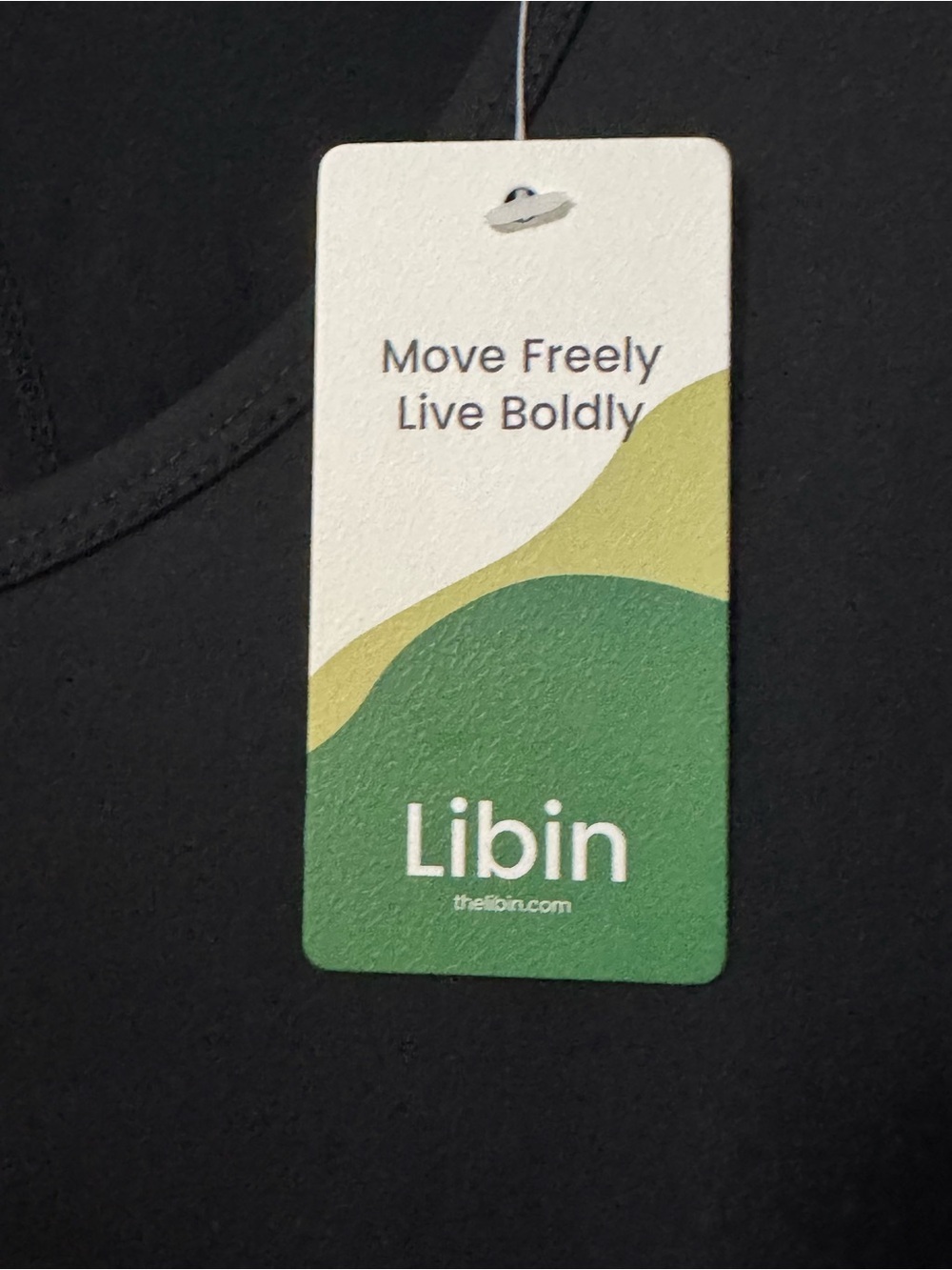 Libin Women's Golf Romper Dress Athletic Workout One Piece Black XL UPF 50+ - Picture 2 of 6